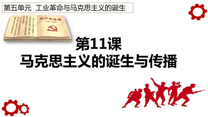 2021-2022学年统编版（2019）高中历史必修中外历史纲要下册第11课马克思主义的诞生与传播课件01