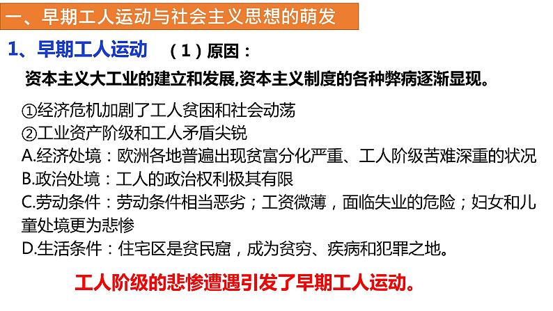 2021-2022学年统编版（2019）高中历史必修中外历史纲要下册第11课马克思主义的诞生与传播课件03