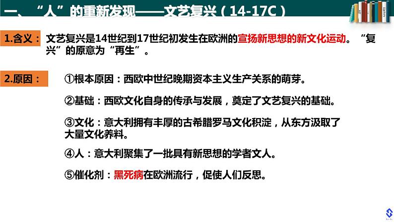 2021-2022学年统编版（2019）高中历史必修中外历史纲要下册第8课    欧洲的思想解放运动  课件07