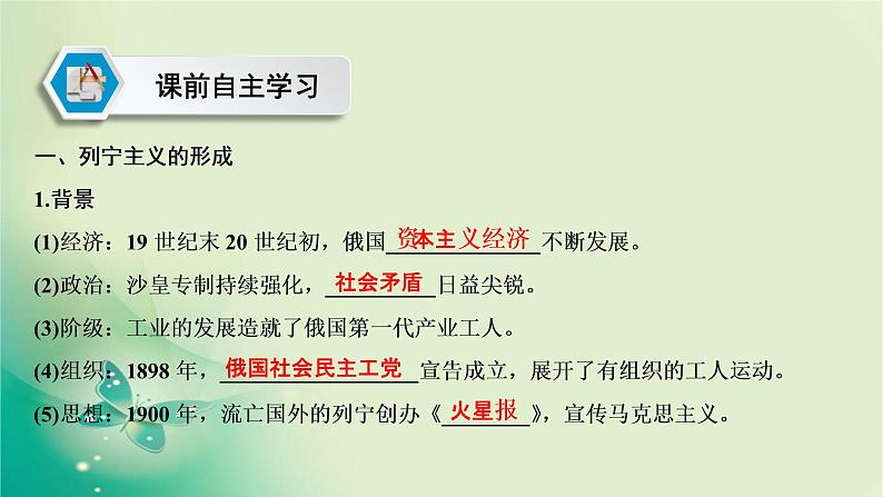 2021-2022学年部编版必修下册 第七单元　第15课 十月革命的胜利与苏联的社会主义实践 课件第4页