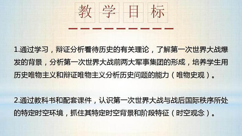 2021-2022学年统编版（2019）高中历史必修中外历史纲要下册第14课第一次世界大战与战后国际秩序课件06