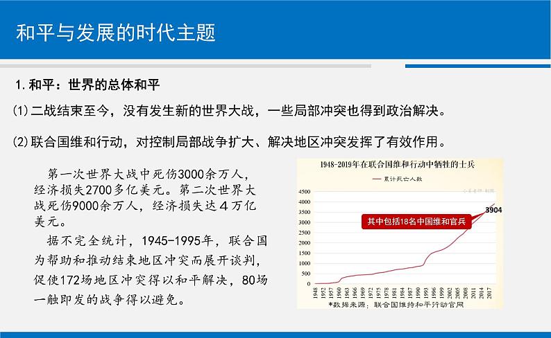 2020-2021学年新教材部编版必修下册 第23课 和平发展合作共赢的时代潮流 课件第8页