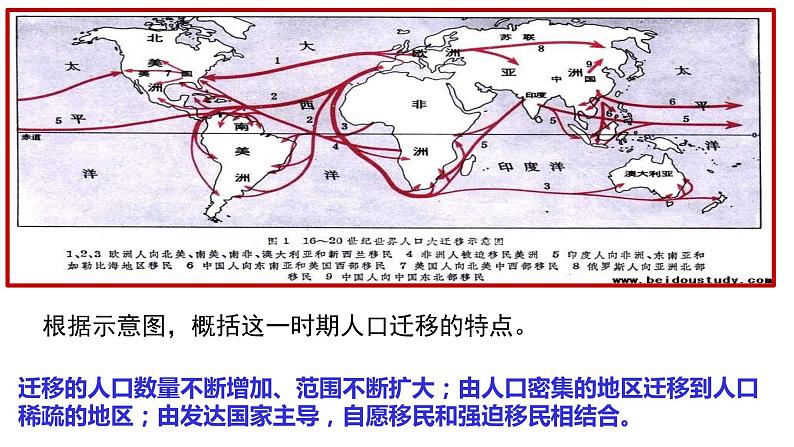 第7课 近代殖民活动和人口的跨地域转移 课件--2022-2023学年统编版(2019)高中历史选择性必修三07