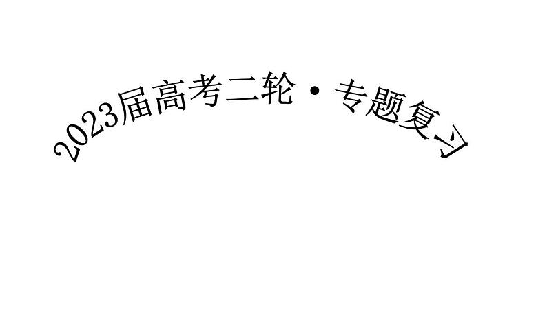 专题一  中国古代的政治制度 课件--2023届高三统编版历史二轮专题复习第1页