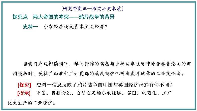 2021-2022学年新教材部编版必修上册 第16课　两次鸦片战争 课件第7页