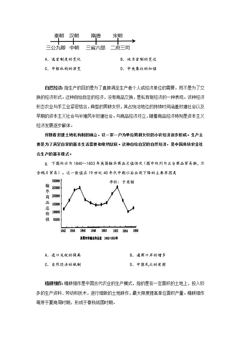 高中历史重要概念概要--2023届高三统编版历史一轮复习第3页