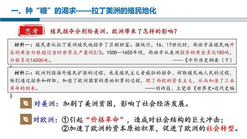 第12课 资本主义世界殖民体系的形成 课件--2022-2023学年高中历史统编版（2019）必修中外历史纲要下册06