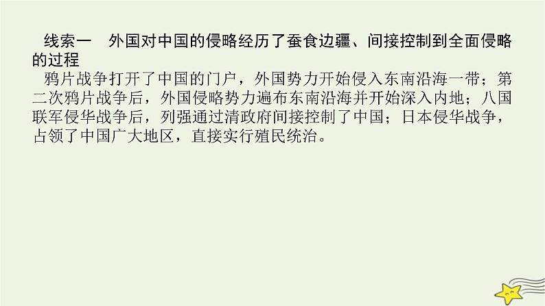 2023届高考历史二轮复习专题第4讲艰难曲折的民主历程——近代中国反侵略、求民主的潮流课件第7页