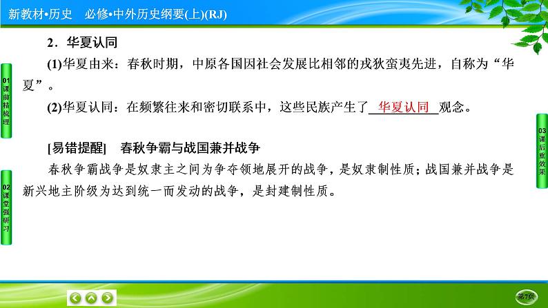 2022-2023学年部编版中外历史纲要上 第2课　诸侯纷争与变法运动 课件第7页