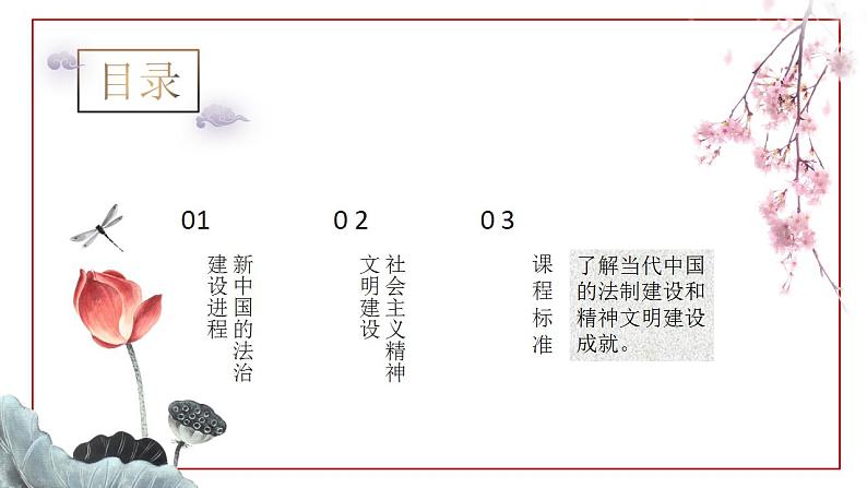 选择性必修一《国家制度与社会治理 》第10课 当代中国的法治与精神文明建设 课件+教学设计+课后精炼02