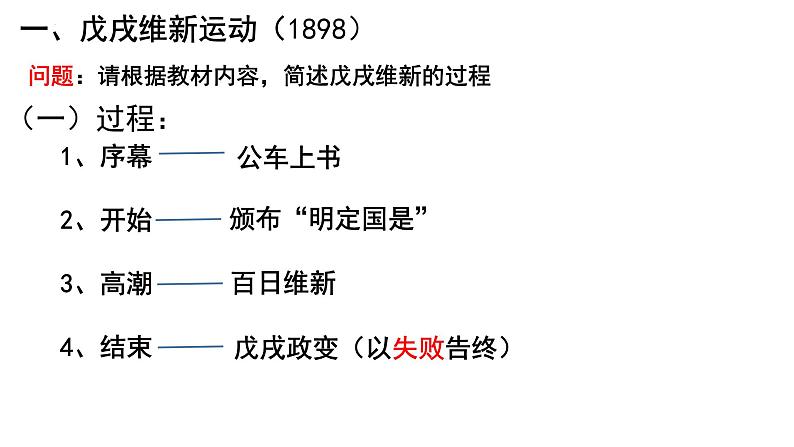 统编版（2019）必修中外历史纲要（上） 第五单元  第18课  挽救民族危亡的斗争 课件第4页