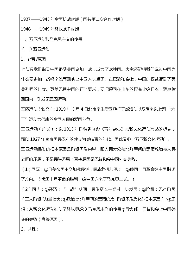 第21课 五四运动与中国共产党的诞生（课件）-【魅力中国史】2022-2023学年高一历史同步【课件+教案】精品实用教学课件（中外历史纲要上）02
