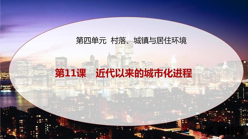 第11课 近代以来的城市化进程 课件--2022-2023学年高二下学期历史统编版（2019）选择性必修二01