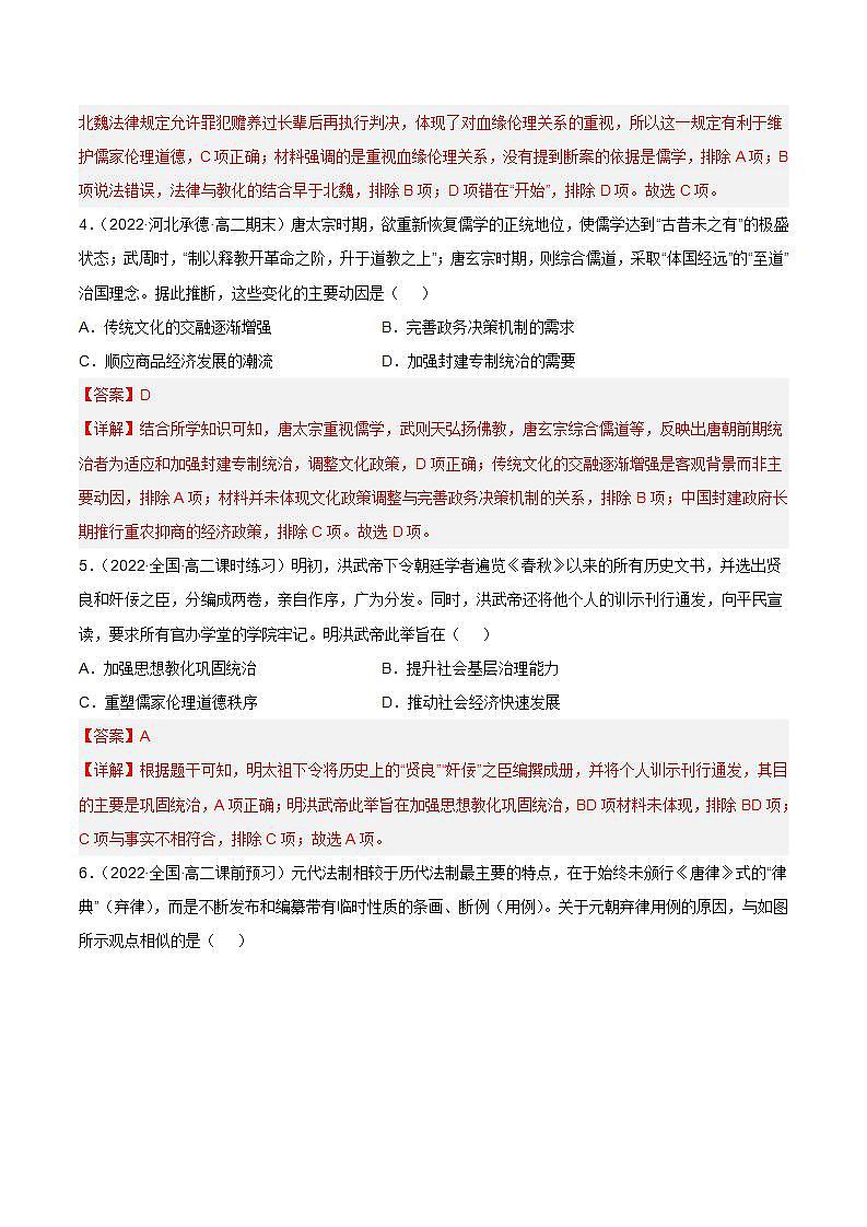 第8课  中国古代的法治与教化（备课课件+分层作业）最新高二历史同步备课系列（选择性必修1国家制度与社会治理）02