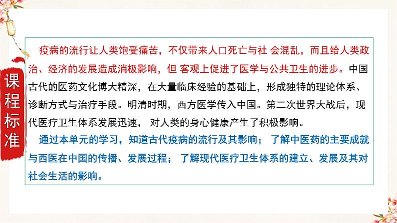 第六单元医疗与公共卫生（教学课件）高二历史同步备课系列（选择性必修2经济与社会生活）第2页