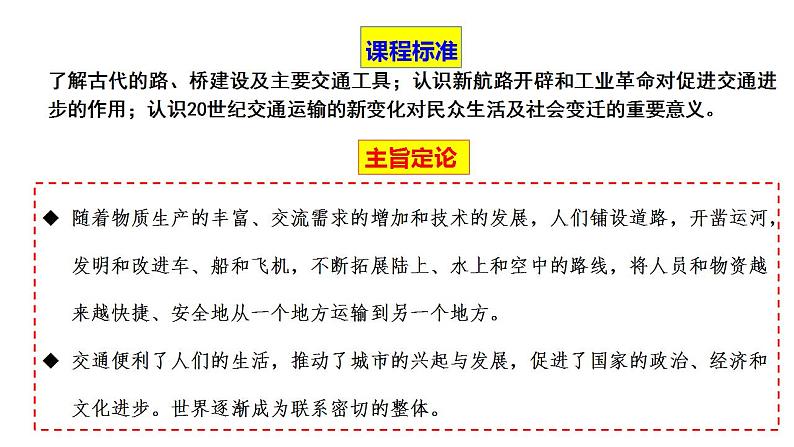 第五单元 交通与社会变迁(单元整合课件）--2022-2023学年统编版（2019）高中历史选择性必修2第2页