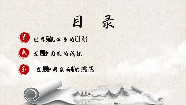 《世界殖民体系的瓦解与新兴国家的发展 》课件第2页