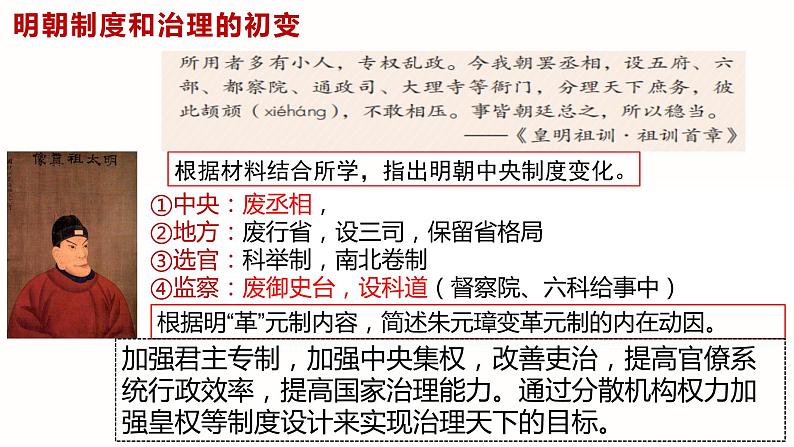 明清国家治理和社会治理 课件--2023届高考统编版历史一轮复习第6页