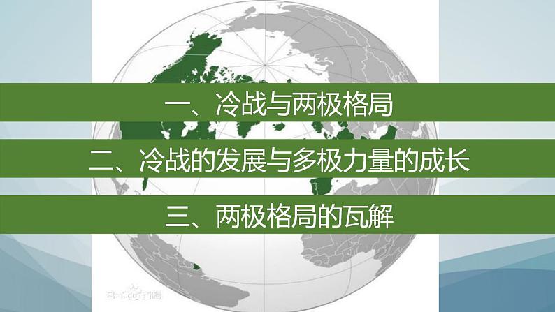 第18课 冷战与国际格局的演变 课件--2022-2023学年高中历史统编版（2019）必修中外历史纲要下册03