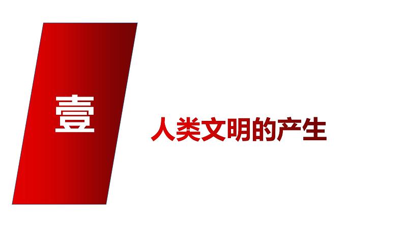 第一课文明的产生与早期发展课件PPT第3页