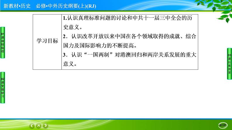 2022-2023学年部编版中外历史纲要上 第28课　中国特色社会主义道路的开辟与发展 课件第3页