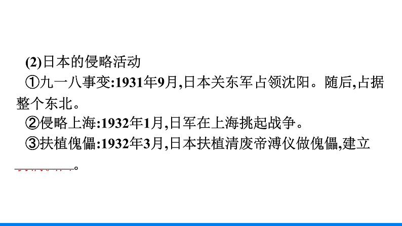 2022-2023学年部编版必修上册 第23课　从局部抗战到全面抗战 课件第8页