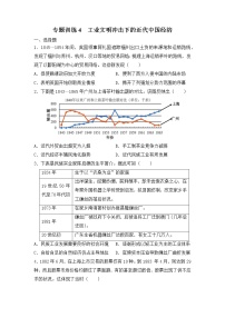 工业文明冲击下的近代中国经济 专题训练--2023届高三历史二轮复习