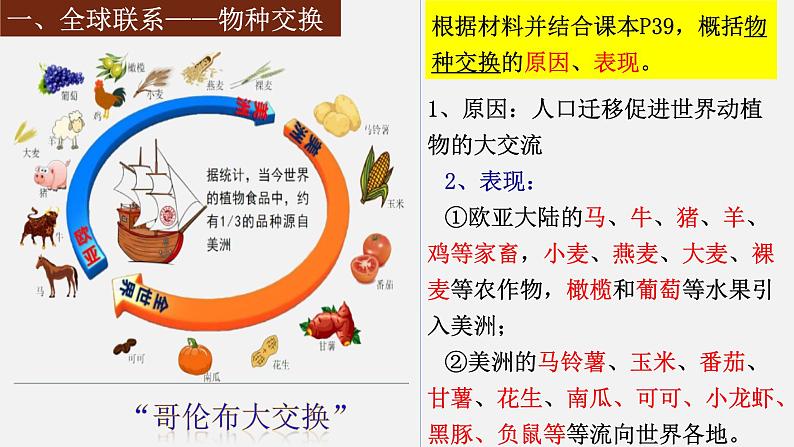 第7课 全球联系的初步建立与世界格局的演变 课件--2022-2023学年高中历史统编版（2019）必修中外历史纲要下册第5页