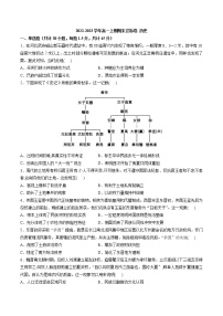 2022-2023学年河南省信阳高级中学第一学期高一期末达标历史试题（解析版）