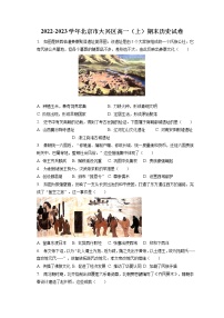 2022-2023学年北京市大兴区高一（上）期末历史试卷(含答案解析）