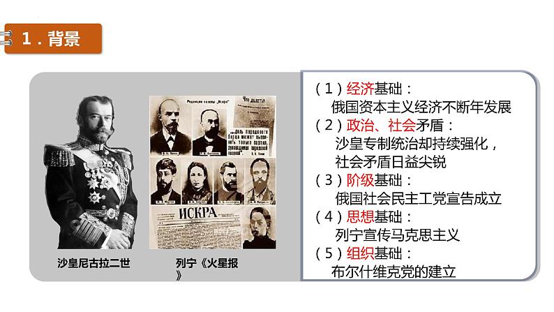 第15课 十月革命的胜利与苏联的社会主义实践 课件--2022-2023学年高中历史统编版（2019）必修中外历史纲要下册06