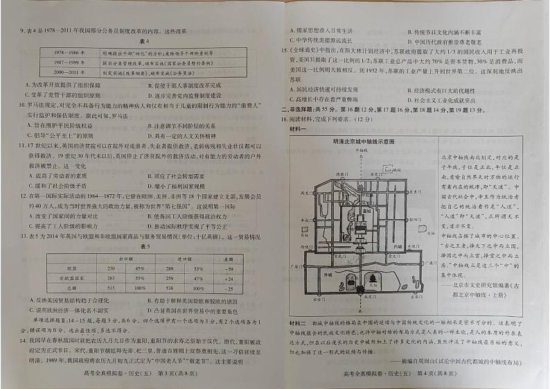2022-2023学年海南省高考模拟（五）历史试卷第2页