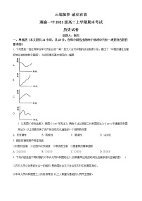 2023白城通榆县一中高二上学期期末考试历史试题含解析