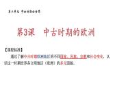 必修 《中外历史纲要》（下）第3课 中古时期的欧洲课件