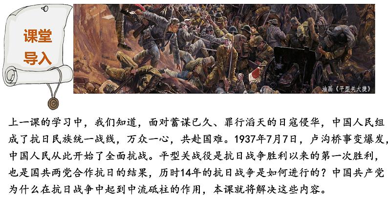 必修 《中外历史纲要》（上）第24课全民族浴血奋战与抗日战争的胜利 课件01