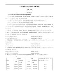 江苏省新高考基地学校2022-2023学年高三下学期大联考3月月考历史试题