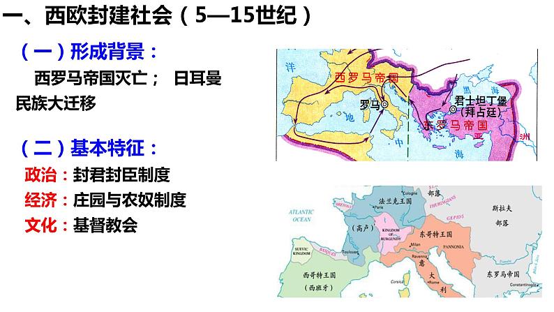 第3课 中古时期的欧洲课件PPT03
