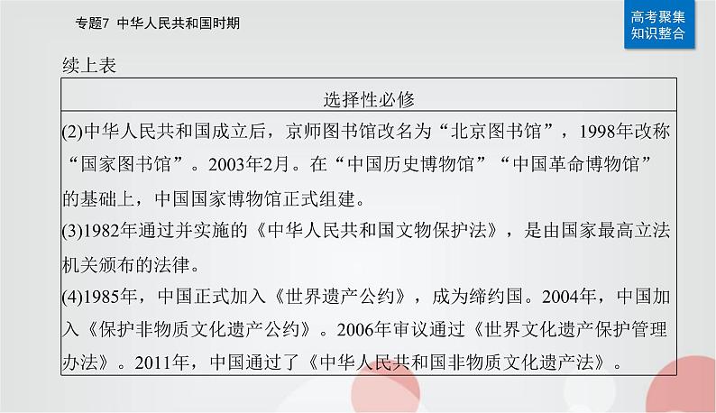 2023届高考历史二轮复习第15讲改革开放与社会主义现代化建设新时期课件08