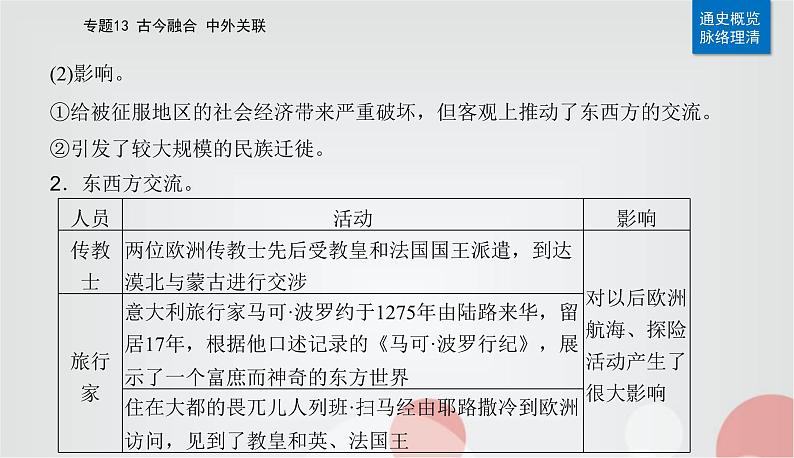 2023届高考历史二轮复习第29讲战争与文化交锋课件08