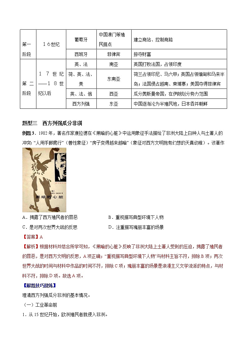 必考点06 殖民体系（解析版）第3页