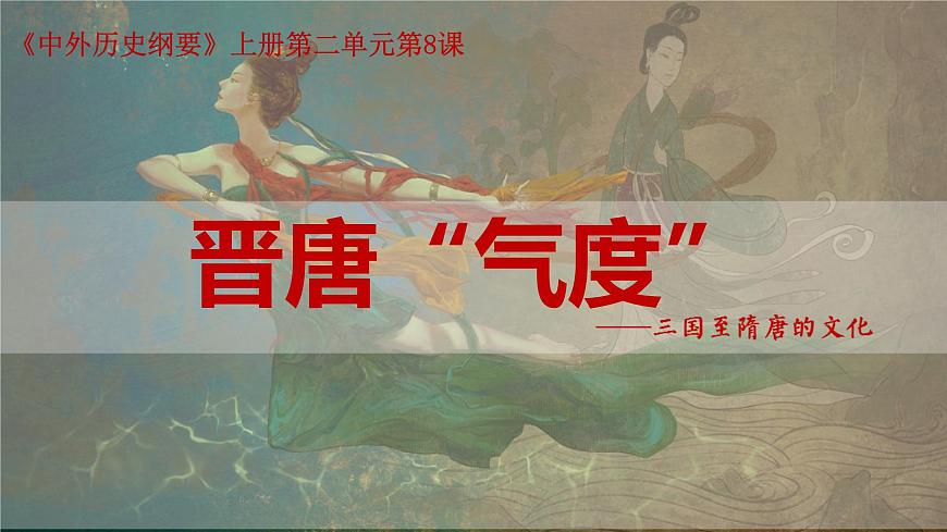 第8课 三国至隋唐的文化 课件--2022-2023学年高中历史统编版（2019）必修中外历史纲要上册第3页