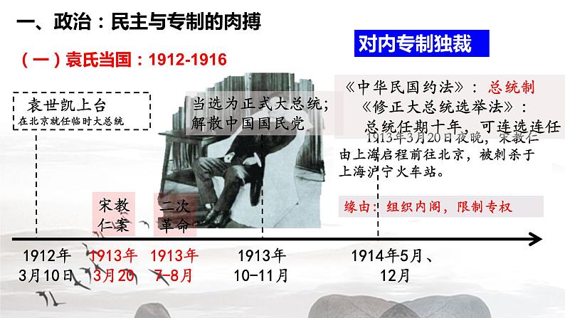 第20课 北洋军阀统治时期的政治、经济与文化课件 高中历史统编版（2019）必修中外历史纲要上册第5页