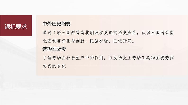 部编版新高考历史一轮复习课件  第3讲 课题5　三国两晋南北朝的政权更迭与民族交融第7页