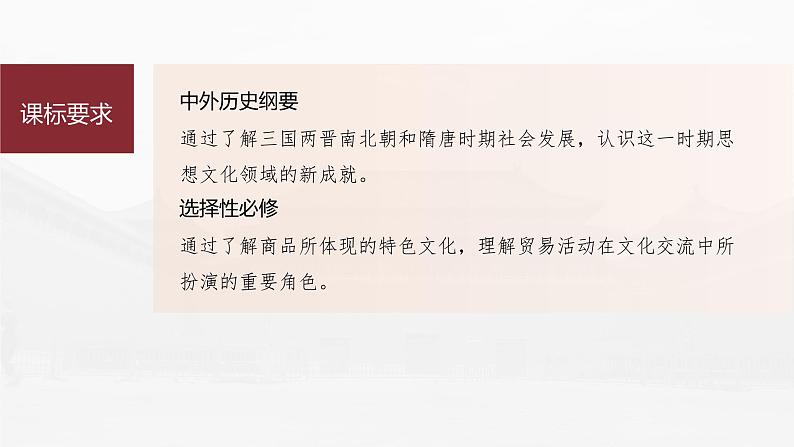 部编版新高考历史一轮复习课件  第3讲 课题7　 三国至隋唐的文化05