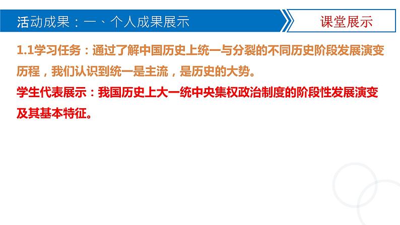 活动课：中国历史上的大一统国家治理 课件 统编版（2019）高中历史选择性必修一国家制度与社会治理07