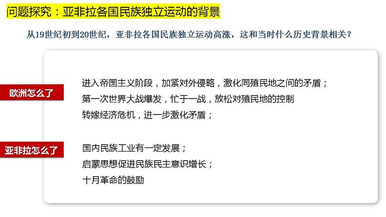 第13课 亚非拉民族独立运动 同步课件--2022-2023学年高中历史统编版（2019）必修中外历史纲要下册04