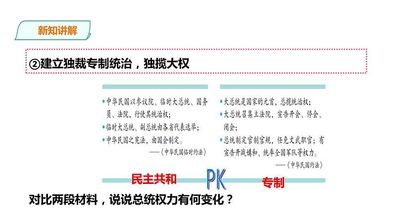 第二十课 北洋政府的统治与军阀混战课件PPT第6页