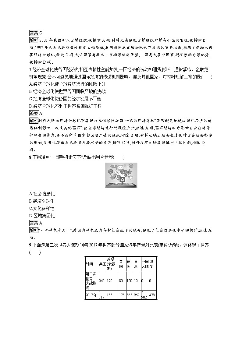 第22课　世界多极化与经济全球化第3页
