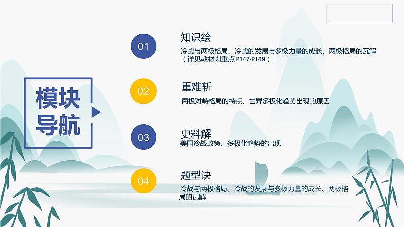 第18课 冷战与国际格局的演变课件PPT03