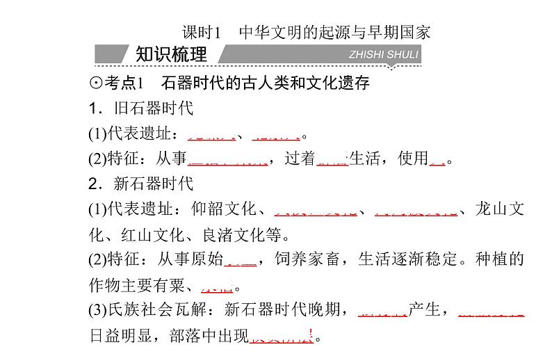 高中历史学业水平合格性考试专题一从中华文明起源到秦汉统一多民族封建国家的建立与巩固课件第4页